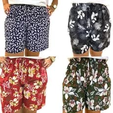 Kit 4 Short Feminino Plus Size Confortável Barato