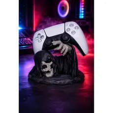 Suporte Controle PS5/PS4 Caveira Ceifador Gamer Porta Controle Decorativo Setup Gamer Presente Criativo