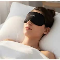 Máscara para Dormir Kestal Tapa Olho Confortável para Repouso Sono Profundo Bloqueia Luz Ajustável e Macia