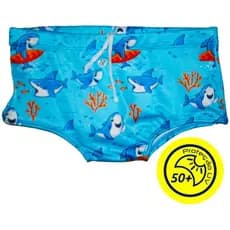 Sunga Infantil Menino Surf Tubarão Praia Verão Piscina Pr Uv