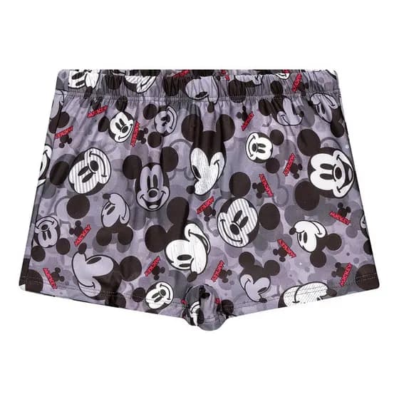 Sunga Boxer Infantil Menino Mickey Praia Verão Piscina Uv
