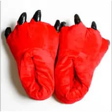Pantufa 3d Garra Sapatinho Macio Animais Pronta Entrega