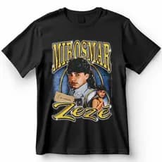 Camisa Zezé Di Camargo e Luciano Mirosmar Sertanejo Blusa Camiseta de Cantores 100% Algodão
