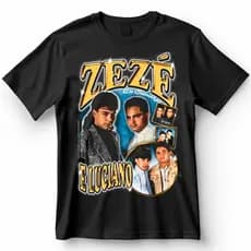 Camisa Zezé Di Camargo e Luciano Sertanejo Camiseta de Cantores 100% Algodão