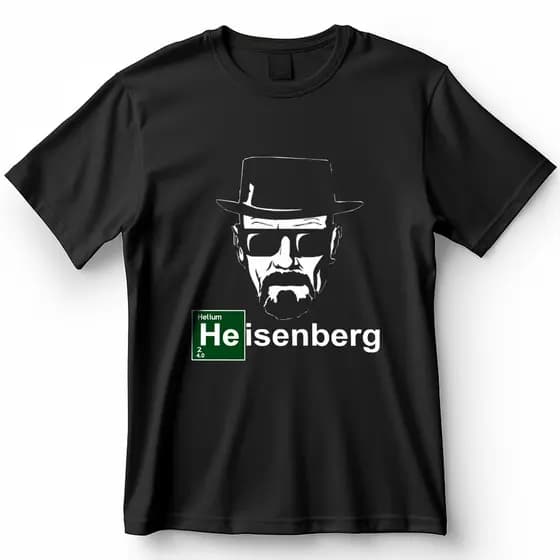 Camisa Breaking Bad Heisenberg Walter White Blusa Camiseta de Séries 100% Algodão
