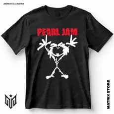 Camisa Pearl Jam Blusa Camiseta de Rock 100% Algodão