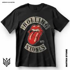 Camisa The Rolling Stones 1978 Blusa Camiseta de Rock 100% Algodão