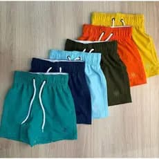 Shorts Praia Masculino Tactel com Elastano Infanto/Juvenil