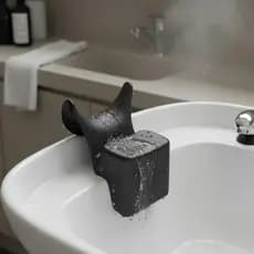 Confortável Shampoo Tigela Pescoço Almofada Forma Ergonômica Salão Bacia Fácil De Limpar Para Barbeiros