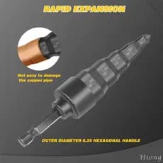 [Htong] Expansor De Tubo De Cobre , Ferramenta De Expansão Aço Para Reparo De Ar Condicionado