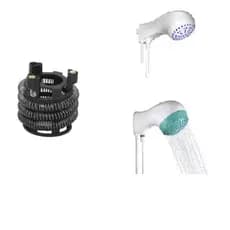 Resistencia Tramontina 4T Top Banho Circle 4T Sintex 220v 6500w Ou 127v 5500w Similar Chuveiro