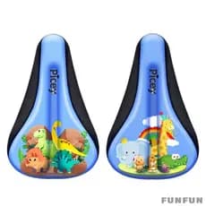 [Funfun] Almofada De Selim De Bicicleta Infantil Soft Silicone Capa De Espuma De Memória Para Acessórios De Proteção Esp