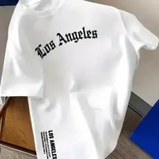 Camiseta Los Angeles, Camiseta casual, Camiseta com estampa, Camiseta Moderna, Camisa Los Angeles