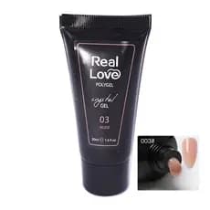 Polygel Powder Led/Uv Alongamento De Unhas 30ml Com Anvisa - Real Love