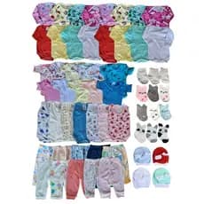 Kit enxoval bebê algodão 32 peças em algodão Antialérgico