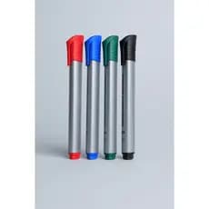 PINCEL MARCADOR P/ QUADRO BRANCO C/ 4 CORES - KZ3003