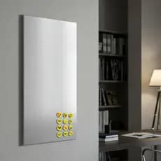 Painel Metálico 70X45cm VÁRIAS CORES Mural de Fotos e Recados + 12 imãs