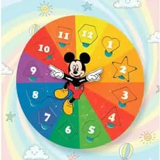 QUEBRA CABEÇA APRENDENDO AS HORAS MICKEY - XALINGO
