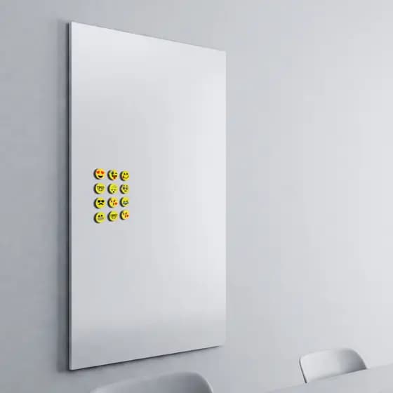 Painel Metálico 60X40cm Várias Cores Mural De Fotos e recados + 12 Imãs