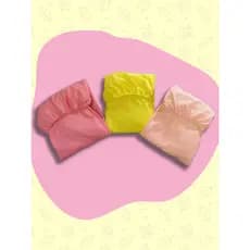 Kit 2 Unidades Lençol Mini Berço infantil Com Elástico em Malha 100% Algodão