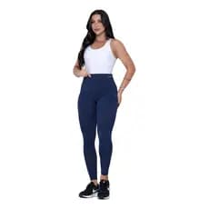 Calça Legging Feminina Zero Transparência Treino Cós Alto Treino Academia yoga