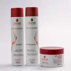 Kit Reconstrução Capilar Salão em casa - Solution Repair