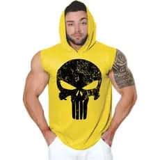 Camisa Regata Machão Com Toca Masculina Promoção Cores Justiceiro