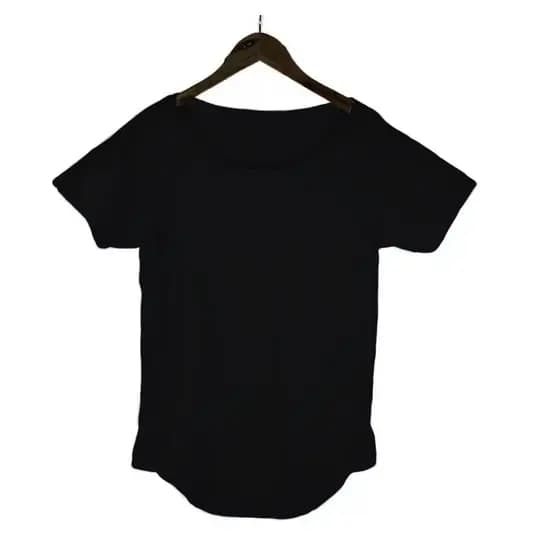 Camiseta masculina longline Gola Canoa Oversized Longline Swag Promoção
