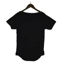 Camiseta masculina longline Gola Canoa Oversized Longline Swag Promoção