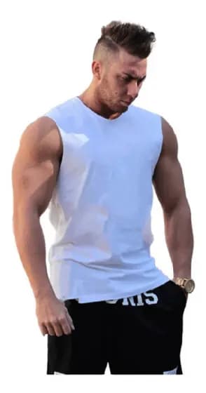 Camiseta Masculina Regata Machão Blusa Musculação Academia REF:02M8