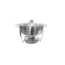 Rechaud Gp Inox Redondo Inox, 5l Gp405