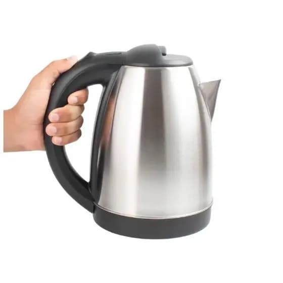 Chaleira Elétrica 110v 1,8L Inox Automática Hauskraft Cor Inox e Preto