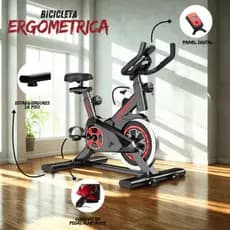 Bicicleta Bike Ergometrica Spinning Academia Fitness Profissional 120kg