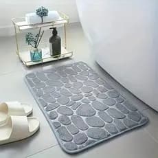 Tapete de banheiro Decoração Tapetes Antiderrapantes em Lavatório Banheira Tapete de chão Lateral