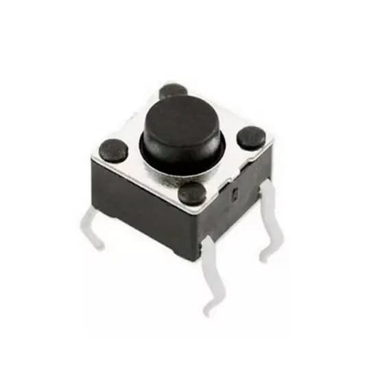 Chave Tactil 6x6x4.3mm 4t (30 Peças)