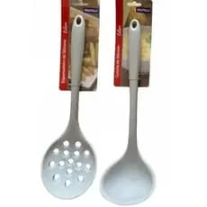 Kit de Escumadeira e Concha de Silicone Fratelli