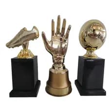 Trofeu Luva Goleiro  Destacado + 2 Premiacao Individuais