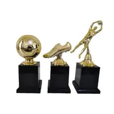Trofeu Premiação Individual 3 Unidades - Destaque os Melhores do Campeonato