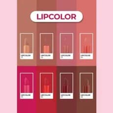 Batom Soft Matte em Bala Lipcolor Hidratante Dalla Makeup