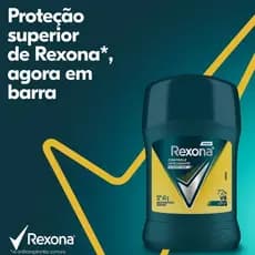 Desodorante Em Stick Rexona 45g Antitranspirante em Barra