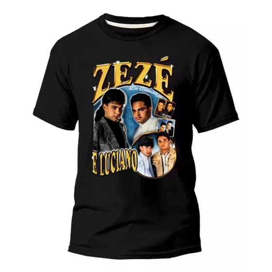 Camiseta algodão Zezé Di Camargo E Luciano