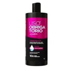 Condicionador Liso Obrigatório 1L (Um litro) | Anti frizz, repara, controla e suaviza os fios