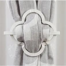 Prendedor de Cortina Floral Fivela  Abraçadeira Decorativa Acessório para Sala Quarto Escritório