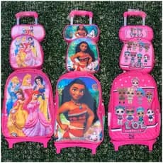 KIT MOCHILA ESCOLAR INFANTIL MENINA COM RODINHAS/MOCHILA LANCHEIRA TÉRMICA ESTOJO/MOCHILA PARA MENINA/MOCHILAS 2026