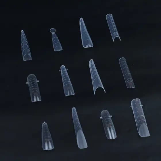 Mold F1 12 Formatos 288 peças Kit Modelos 12 em 1 Reversa Mandola Almold Bailarina CMakeupnails