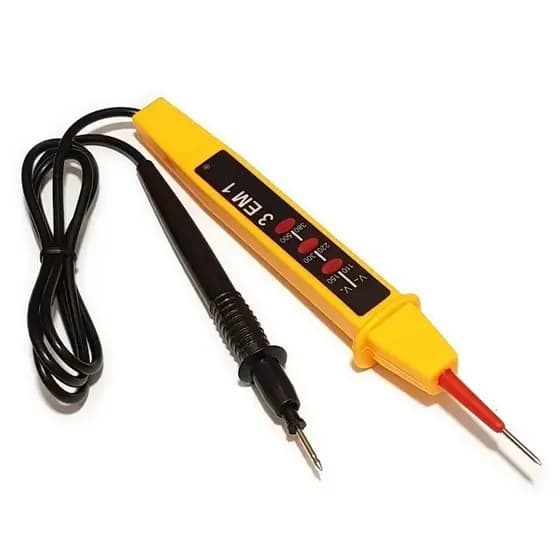 Medidor De Eletrecidade Testador De Tensão 3 Indicadores 110v 220v 500v Detector De Tensão