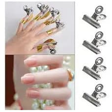 Kit 6 Presilhas Grampo Para Unhas De Curvatura C 31MM .- Makeupnails-.