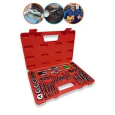 Jogo 40 peças tarraxa Macho E femea Cossinete Tarracha liga Tungstênio Ferramenta Profissional Top .