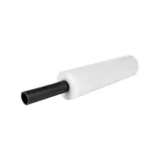 6 Rolos de Filme Stretch Incolor 25cm X 150m com cabo - 17micras - Hiper resistente