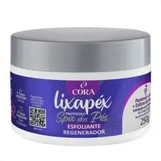 Esfoliante Cora Lixapéx Spa dos pés  Pantenol e Uva 250g